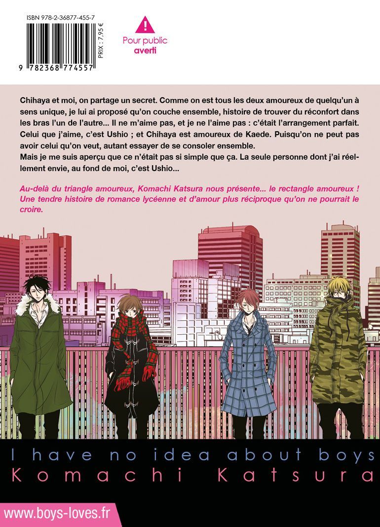 I have no idea about boys - Livre (Manga) - Yaoi - Hana Collection