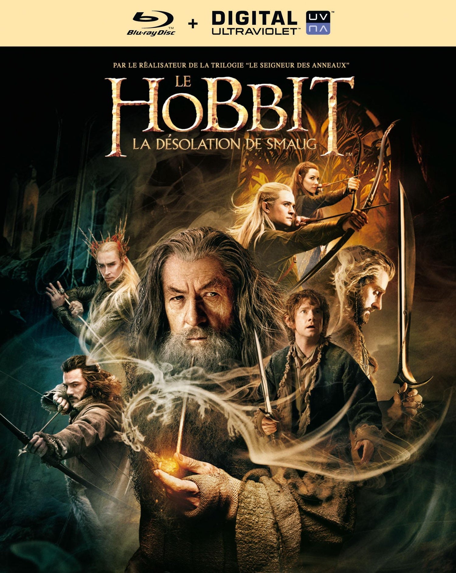 Le Hobbit : La désolation de Smaug [Blu-ray]