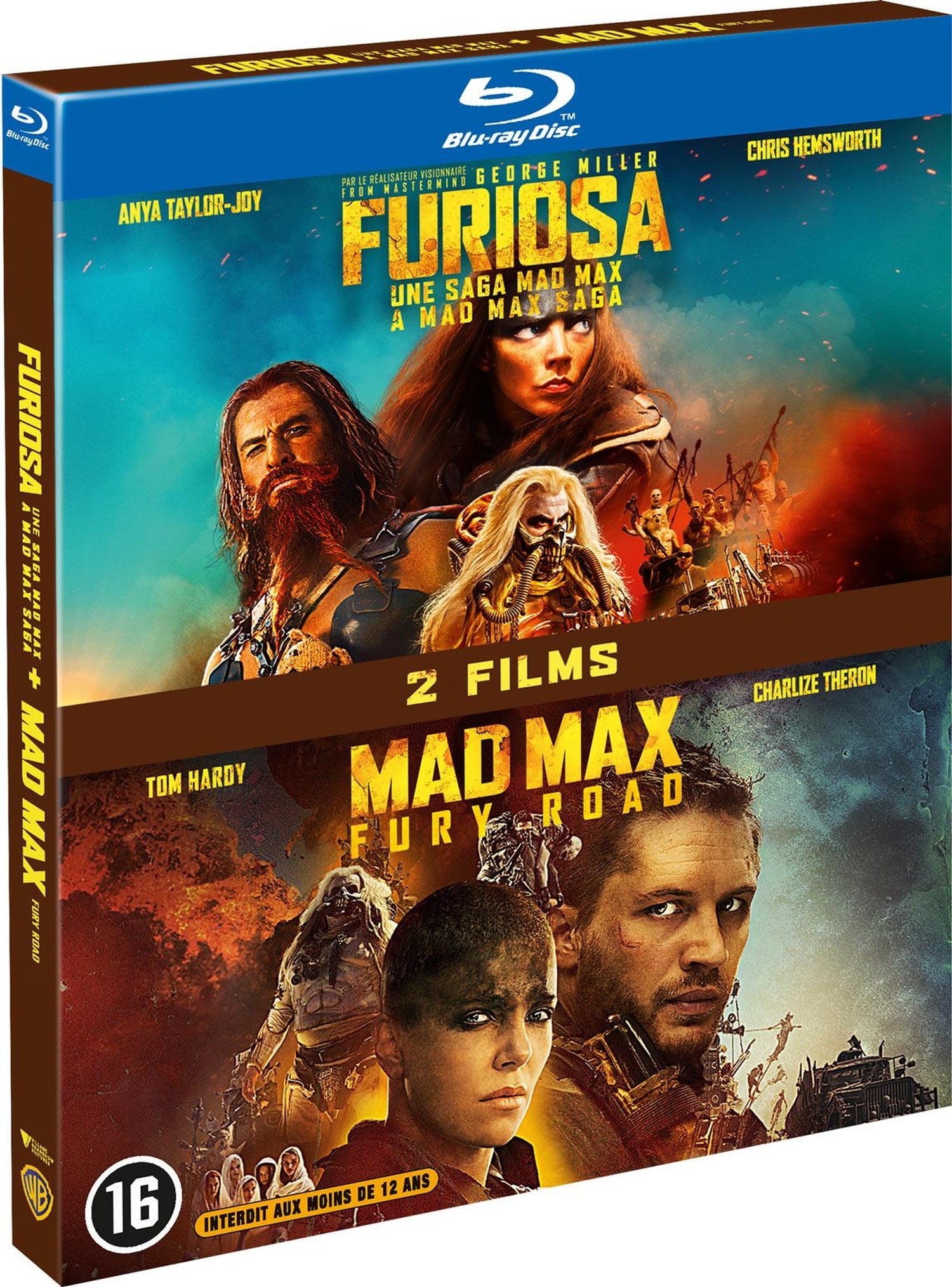 Mad Max : Fury Road + Furiosa : Une saga Mad Max [Blu-ray]