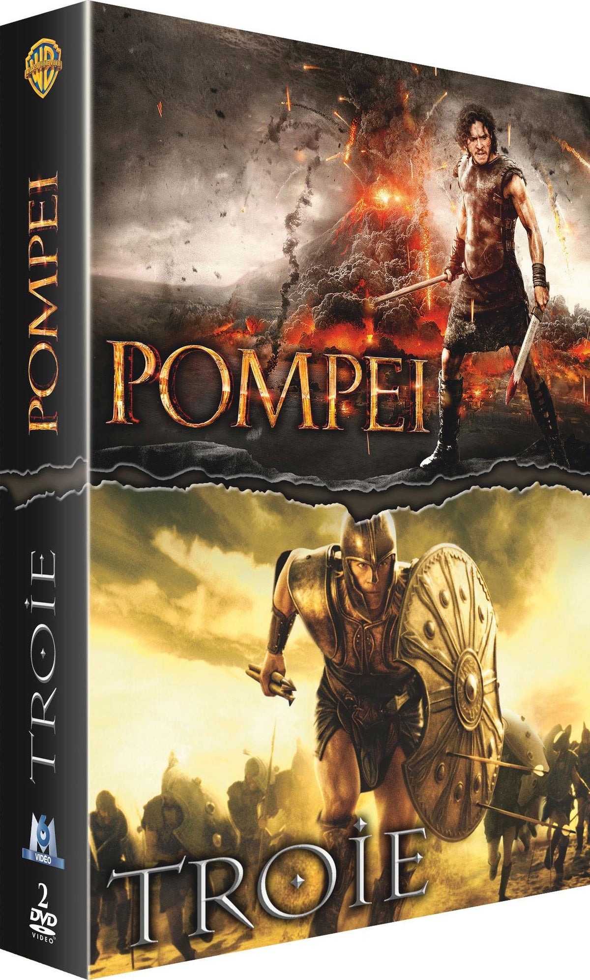 Pompéi + Troie [DVD]