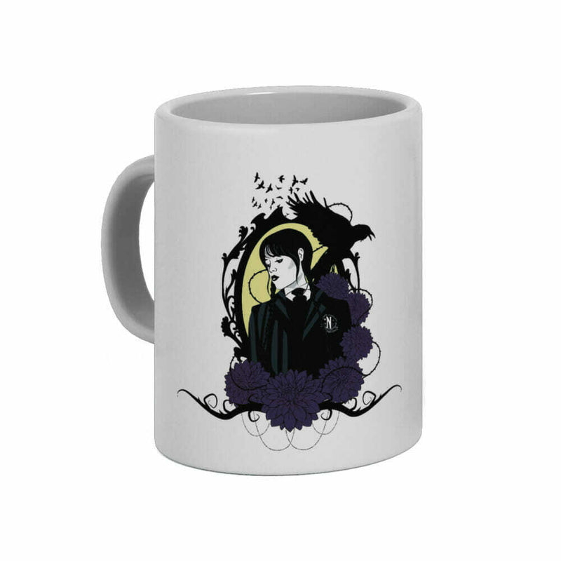 Netflix - Mercredi - Mug à sublimation - Portrait de Mercredi