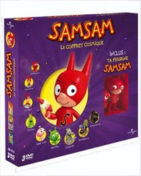 SamSam - Le coffret cosmique - La grande course de l'espace + Le goûter chez Crapouille + Le géant de March [DVD]