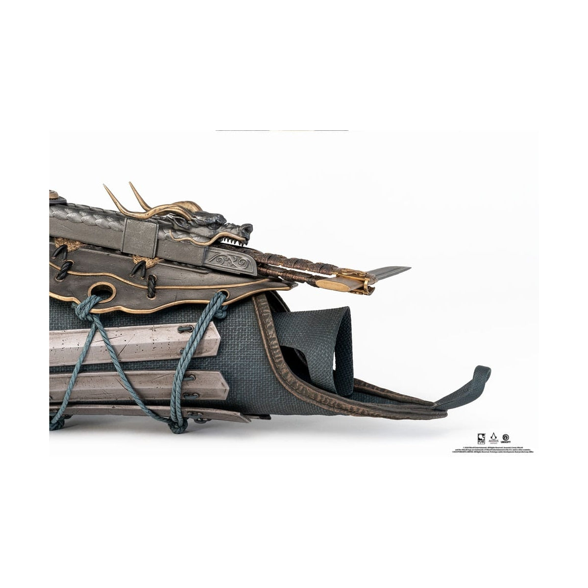 PureArts - 1:1 Scale Replica - Assassin's Creed Shadows - Réplique Lame Secrète Naoe 42cm - flash vidéo
