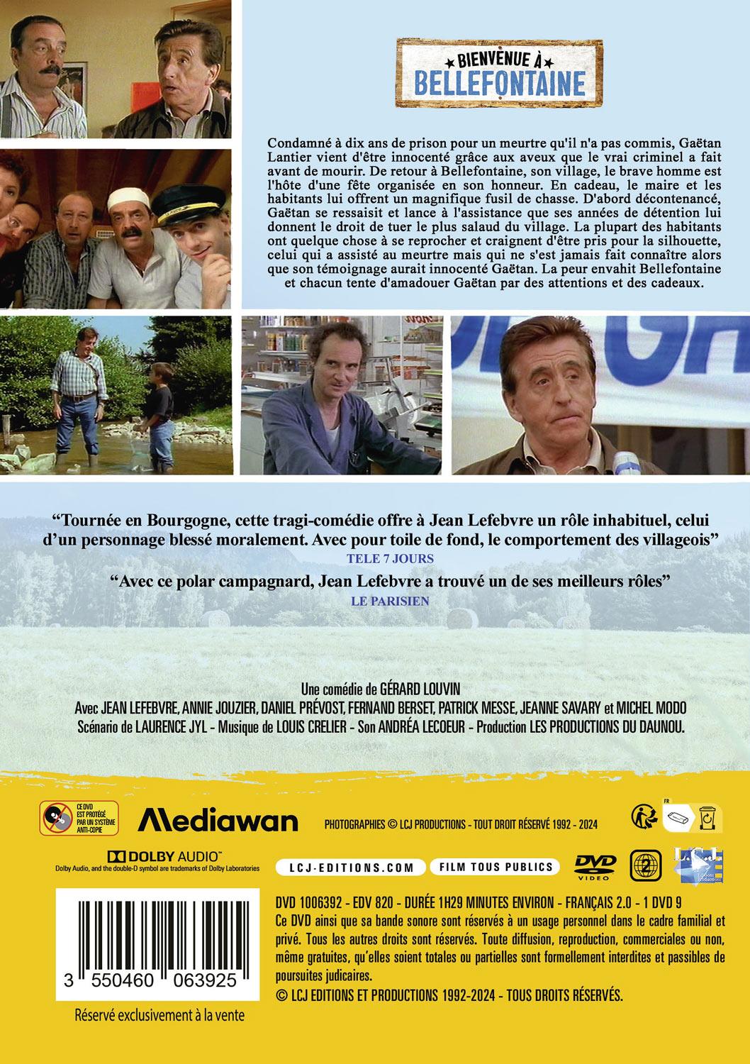 Bienvenue à Bellefontaine [DVD]
