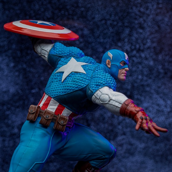 Iron Studios - BDS Art Scale 1/10 - Marvel - Captain America "Infinity Gauntlet" Statue 22cm - flash vidéo
