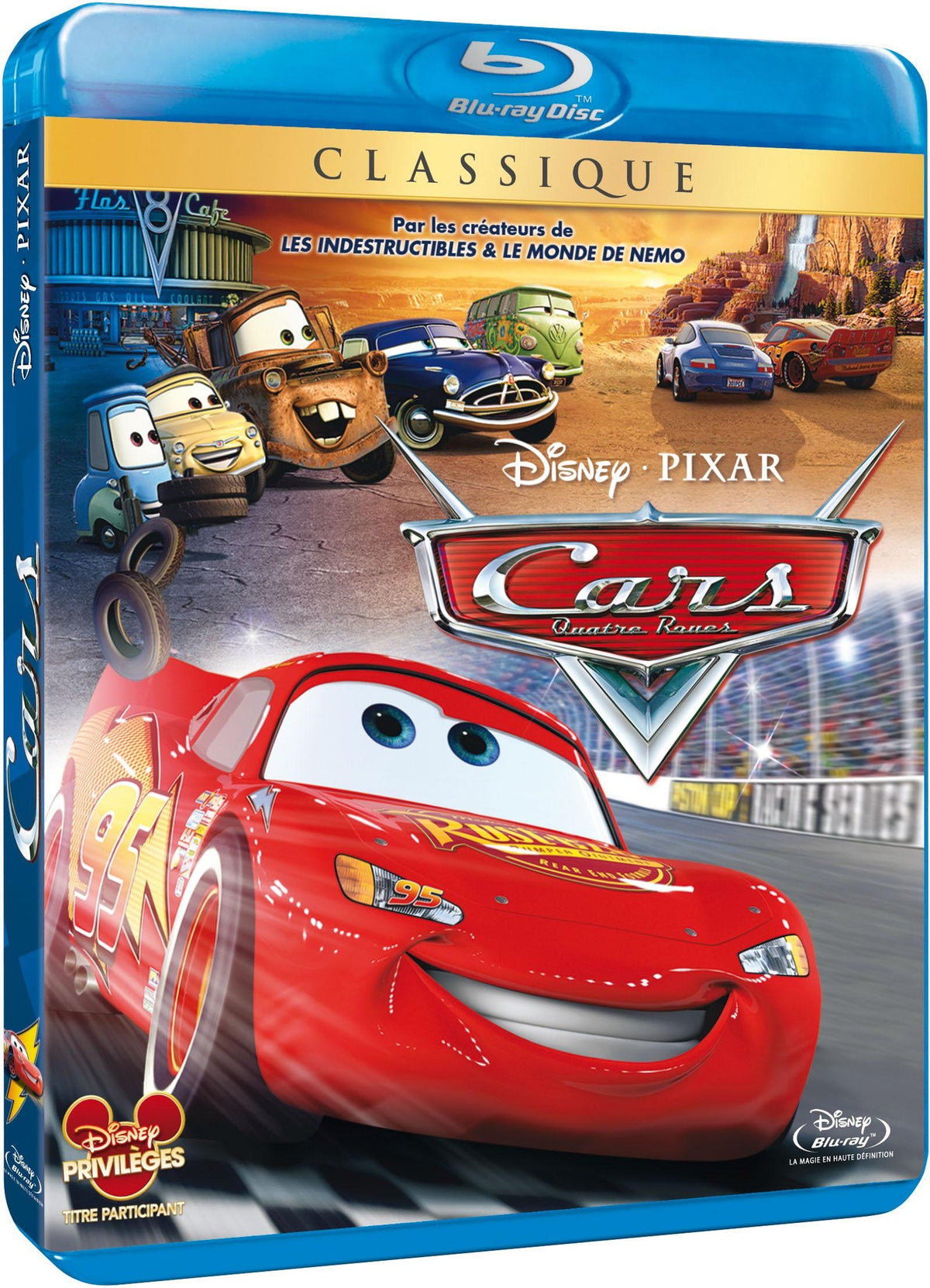 Cars, Quatre roues [Blu-ray]