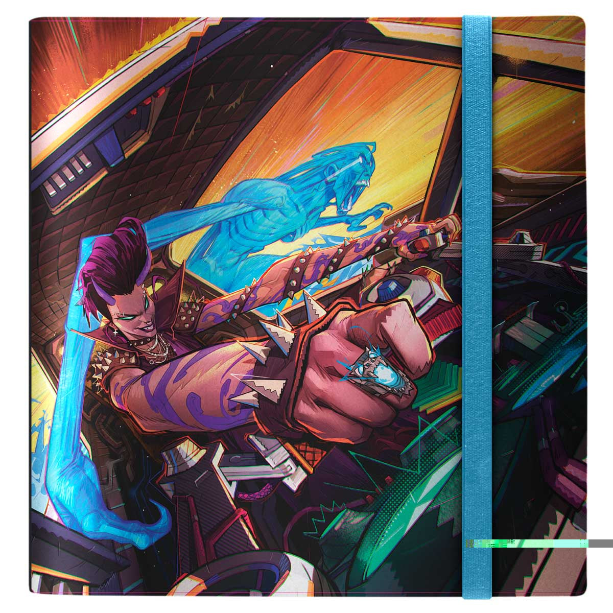 Ultra Pro - Magic: The Gathering - Aetherdrift - Classeur PRO à 12 pochettes Packaging Collector Key Art - flash vidéo
