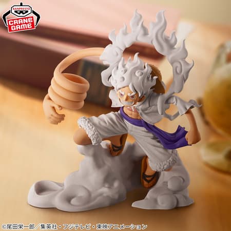 One Piece - FL - Monkey D. Luffy Gear 5 Vol.1 Statue 10cm - flash vidéo