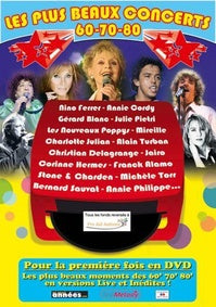 Plus beaux concerts 60-70-80 [DVD]