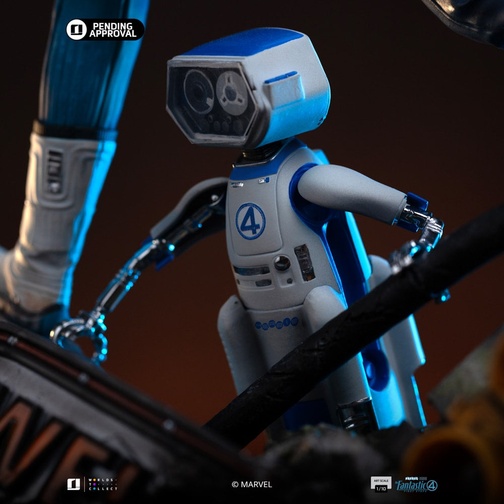 Iron Studios - Art Scale 1/10 - Marvel - The Fantastic Four: First Steps - Mr. Fantastic Statue 26cm
