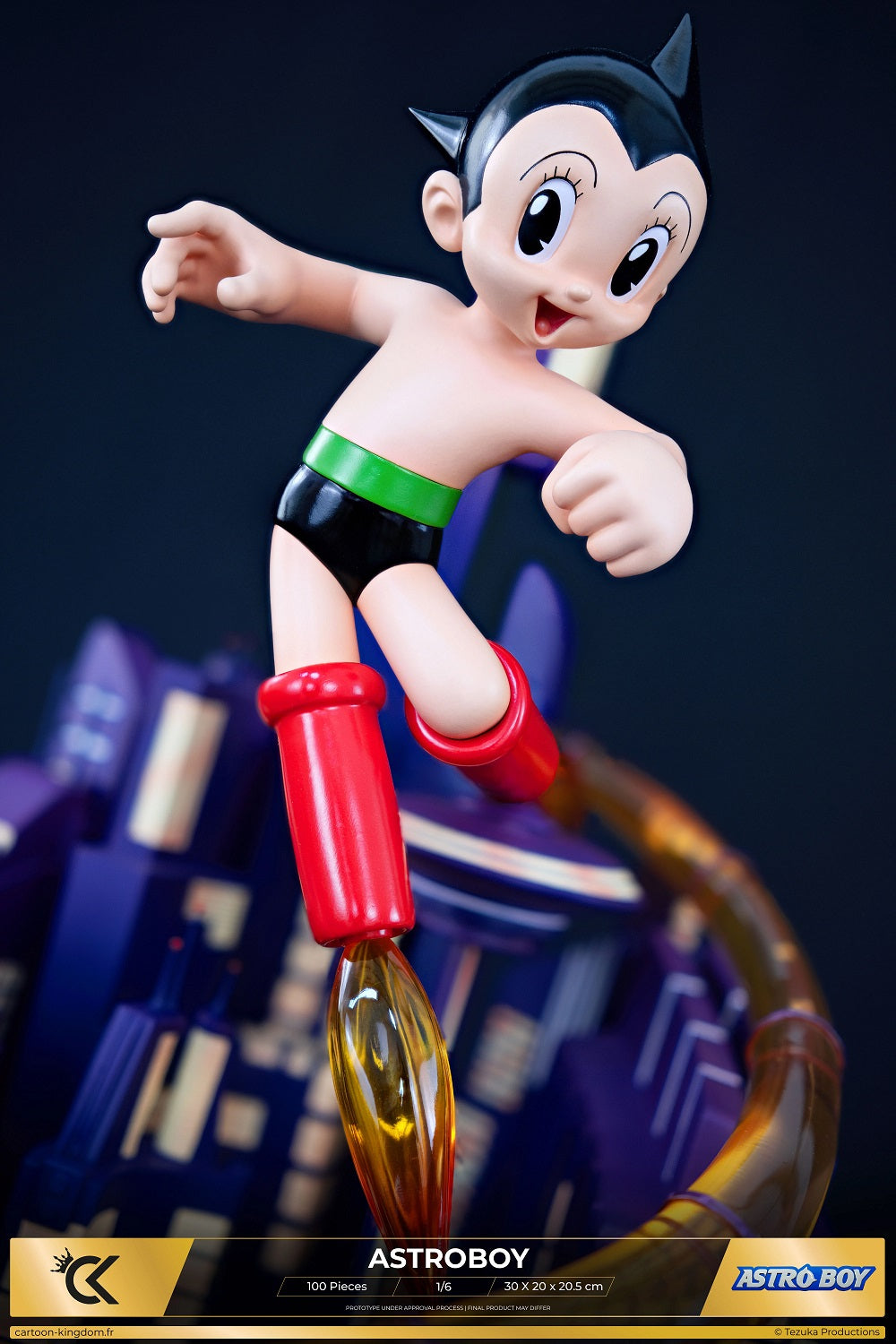 Cartoon Kingdom - 1:6 Statues - Astro Boy "Night Version" Statue 30cm - flash vidéo
