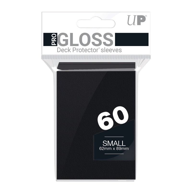 Ultra Pro - PRO-Gloss Sachet de 60 protèges cartes petit format Noir (62 x 89 mm)