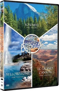 Trio Grands espaces : Yosemite + Yellowstone + Le grand canyon [DVD]