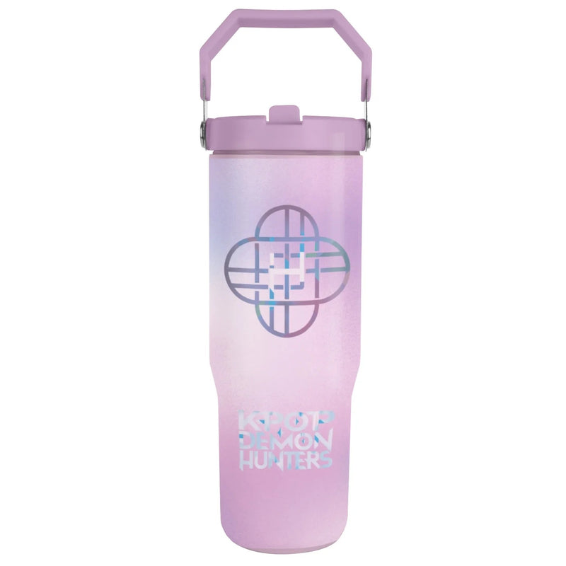 KPop Demon Hunters - Gobelet de voyage isotherme avec anse Logo de Huntrix 900ml