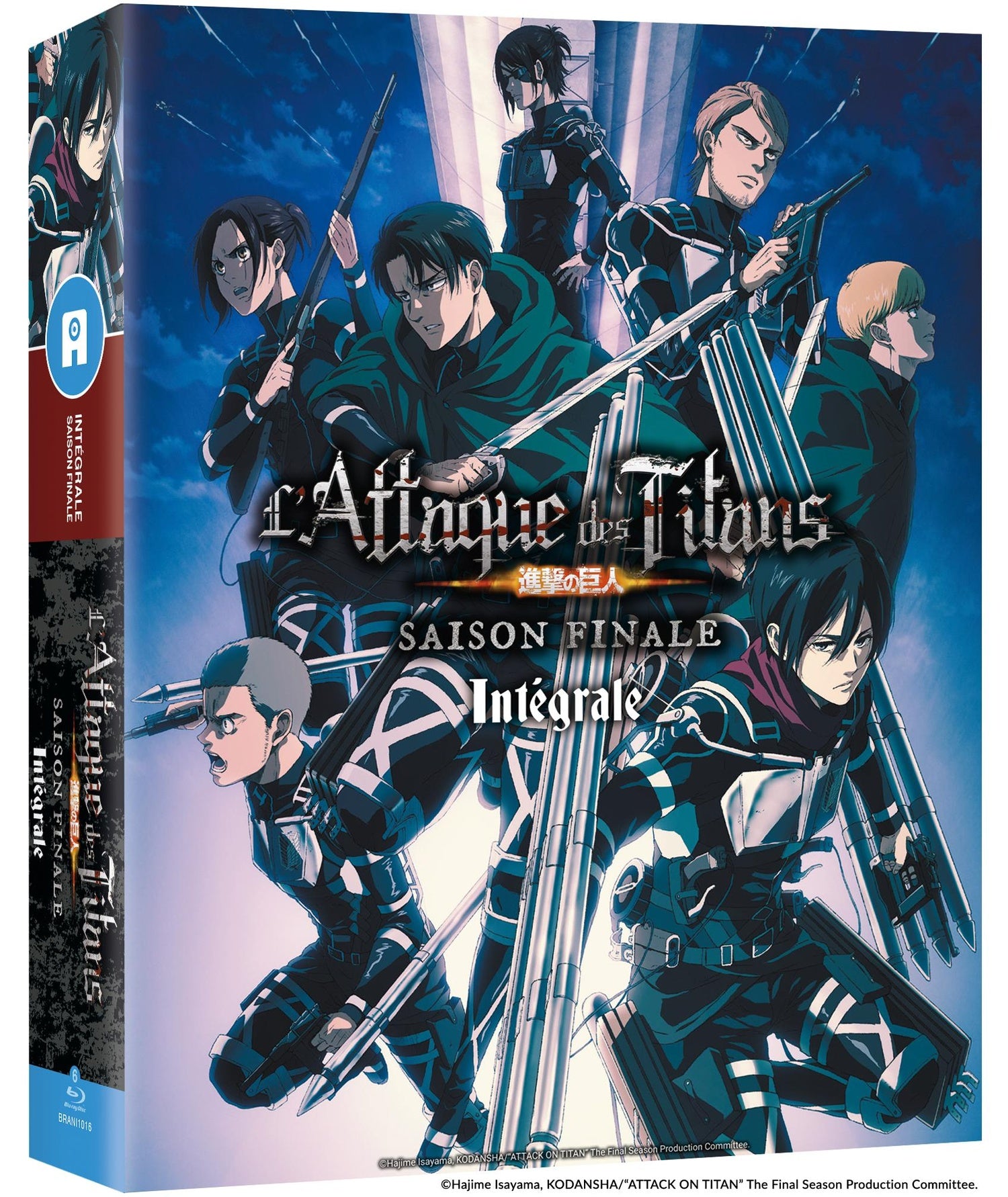 L'Attaque des Titans - Saison finale intégrale [Blu-ray]