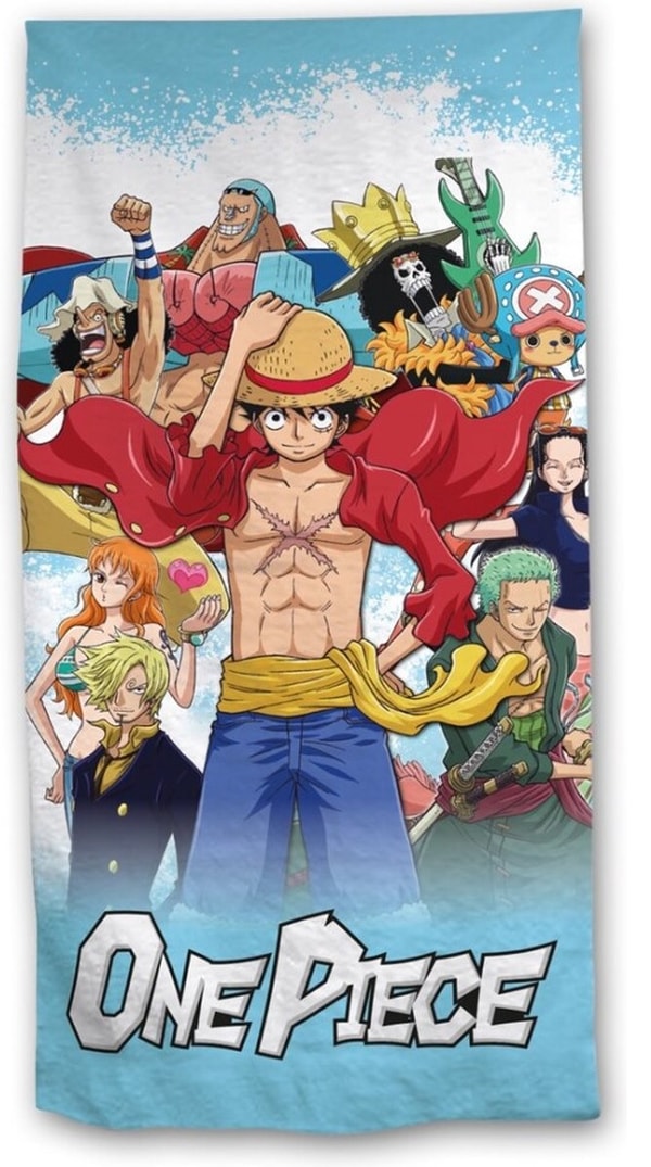One Piece - Serviette de plage Groupe de personnages (70x140cm)
