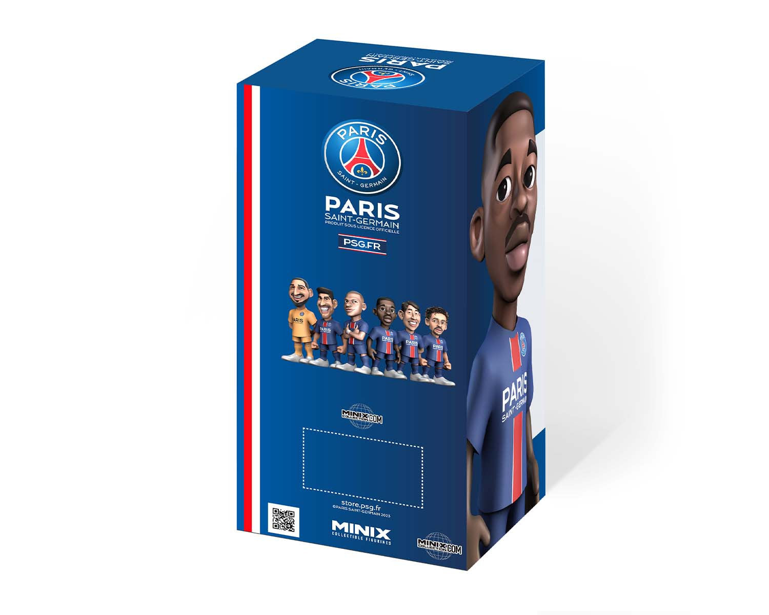 Minix - Football Stars #182 - PSG - Dembélé 10 - Figurines PVC 12 cm