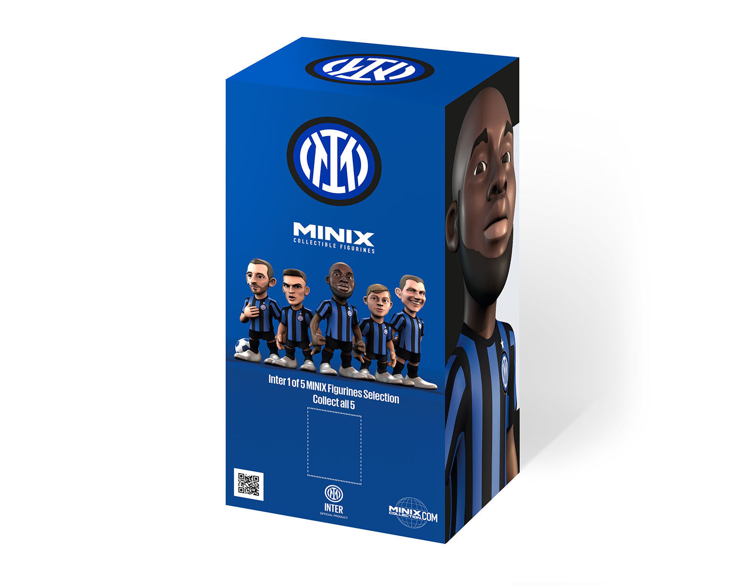 Minix - Football Stars #123 - Inter Milan - Lukaku 90 - Figurines PVC 12 cm