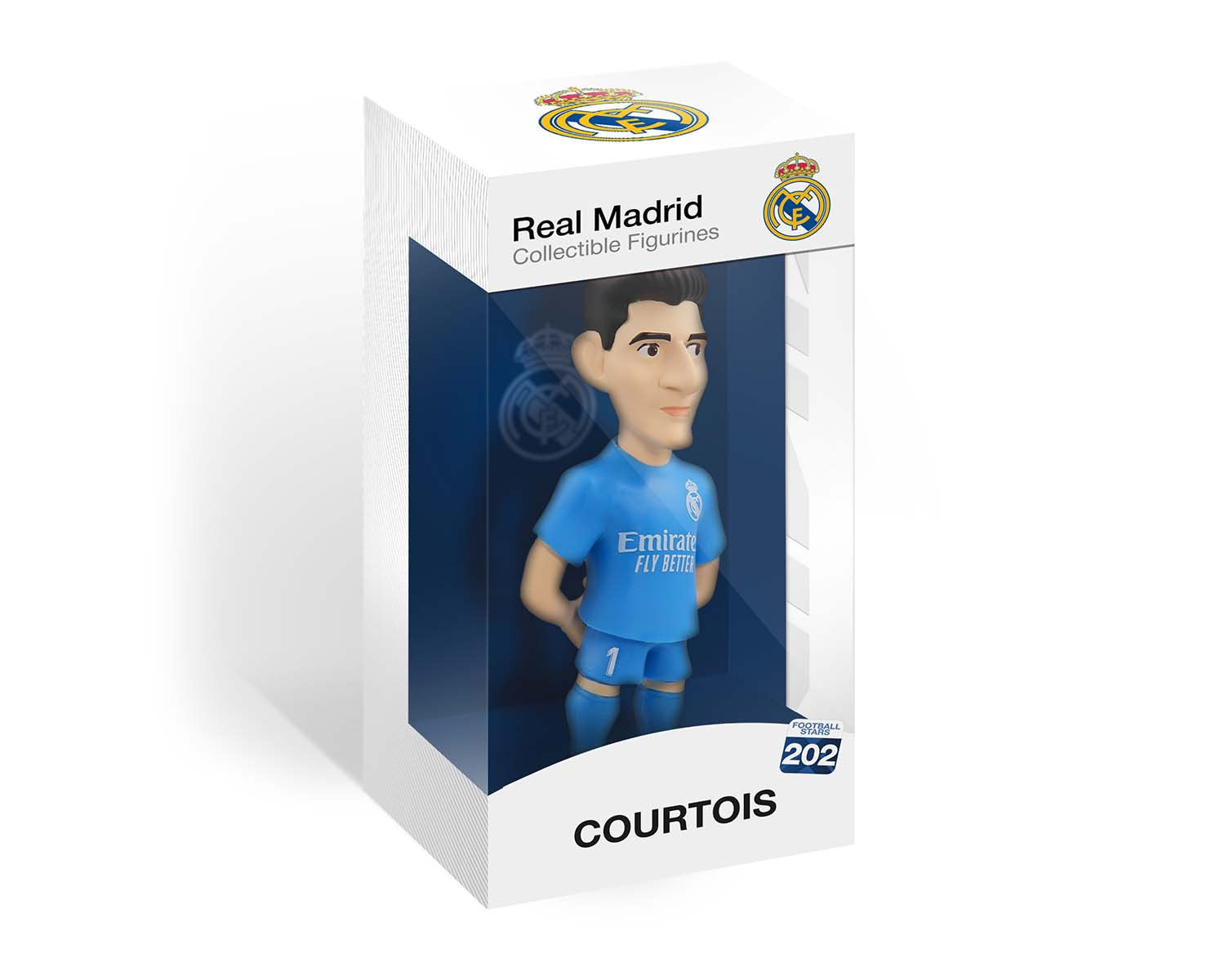 Minix - Football Stars #202 - Real Madrid - Courtois - Figurines PVC 12 cm