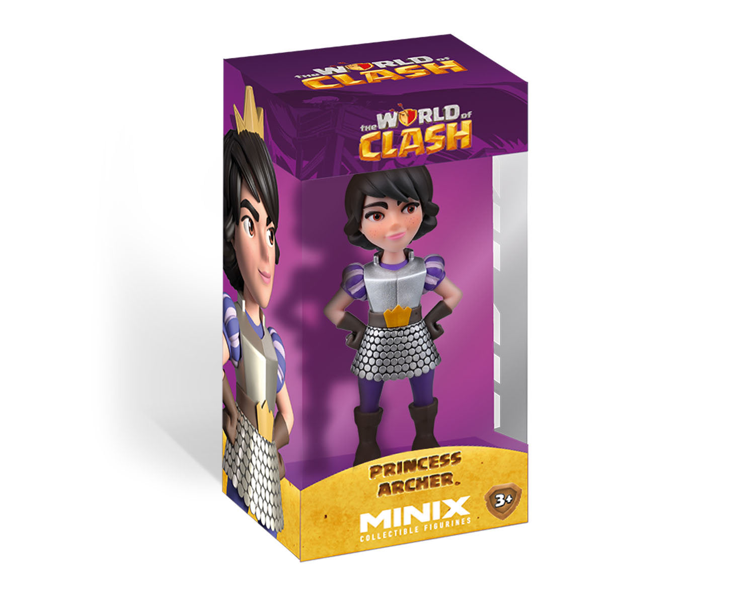 Minix - Video Games #106 - World Of Clash - Princess - Figurines PVC 12 cm