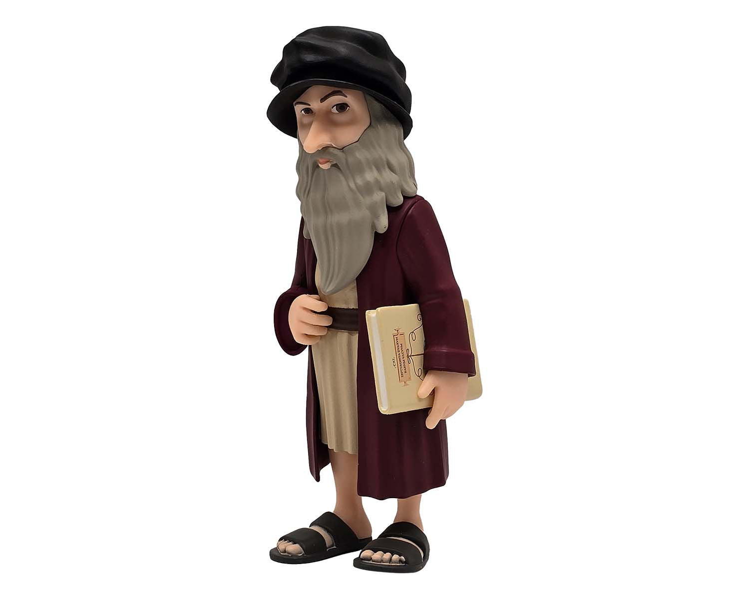 Minix - Celebrity #67 - Histoire - Leonard De Vinci - Figurines PVC 12 cm