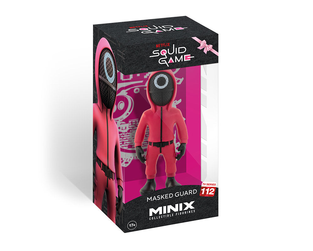Minix -TV SERIES -THE SQUID GAME -MASKED GUARD -Figurine -12 cm