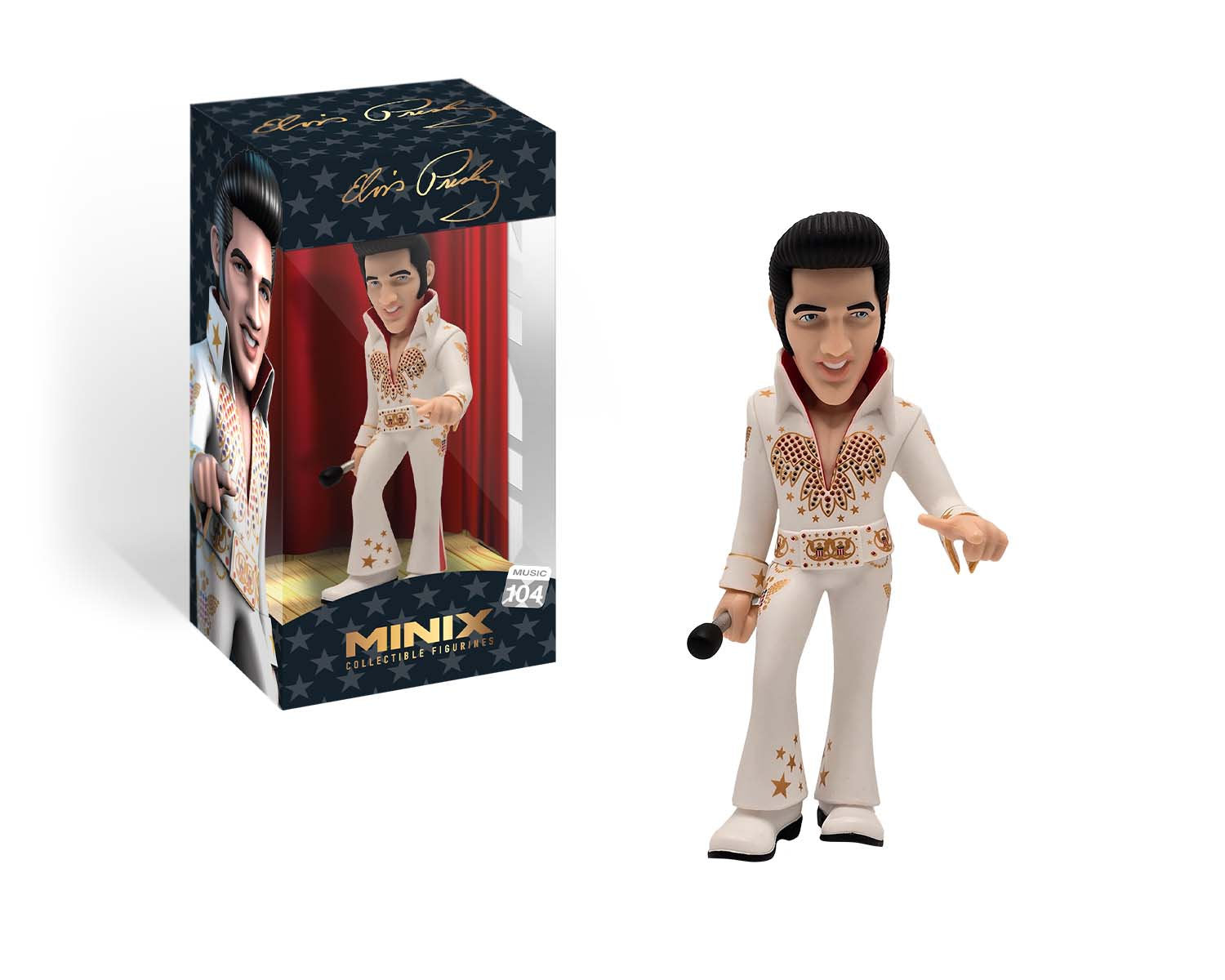 Minix - Music #104 - Elvis - Aloha Hawaï 1972 - Figurines PVC 12 cm