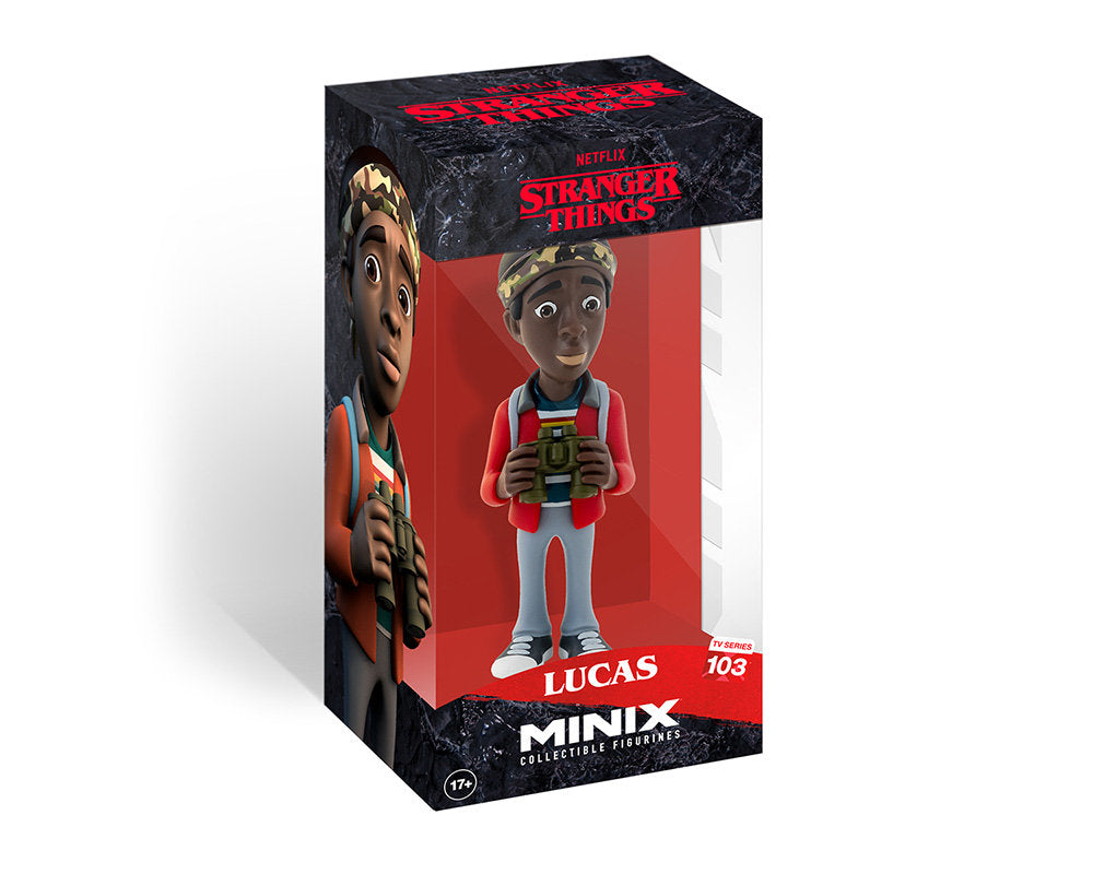 Minix - TV Series #103 - Stranger Things - Lucas - Figurines PVC 12 cm