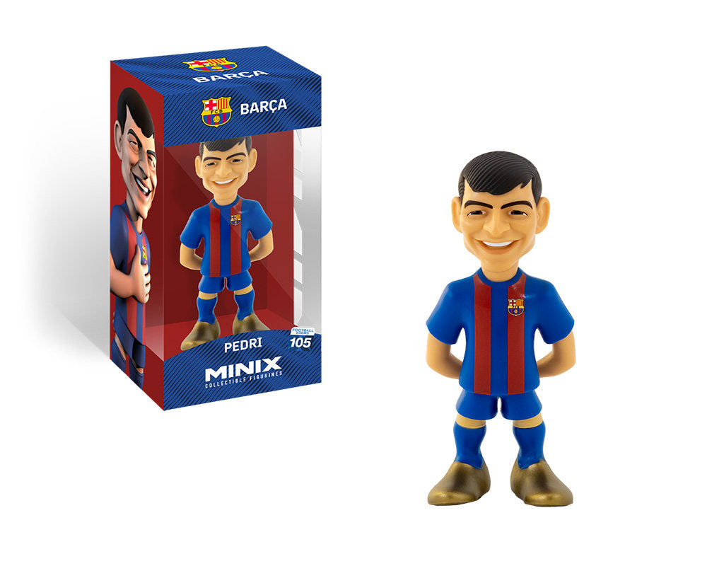 Minix - Football Stars #105 - Figurine PVC 12 cm - FC Barcelone - Pedri 16
