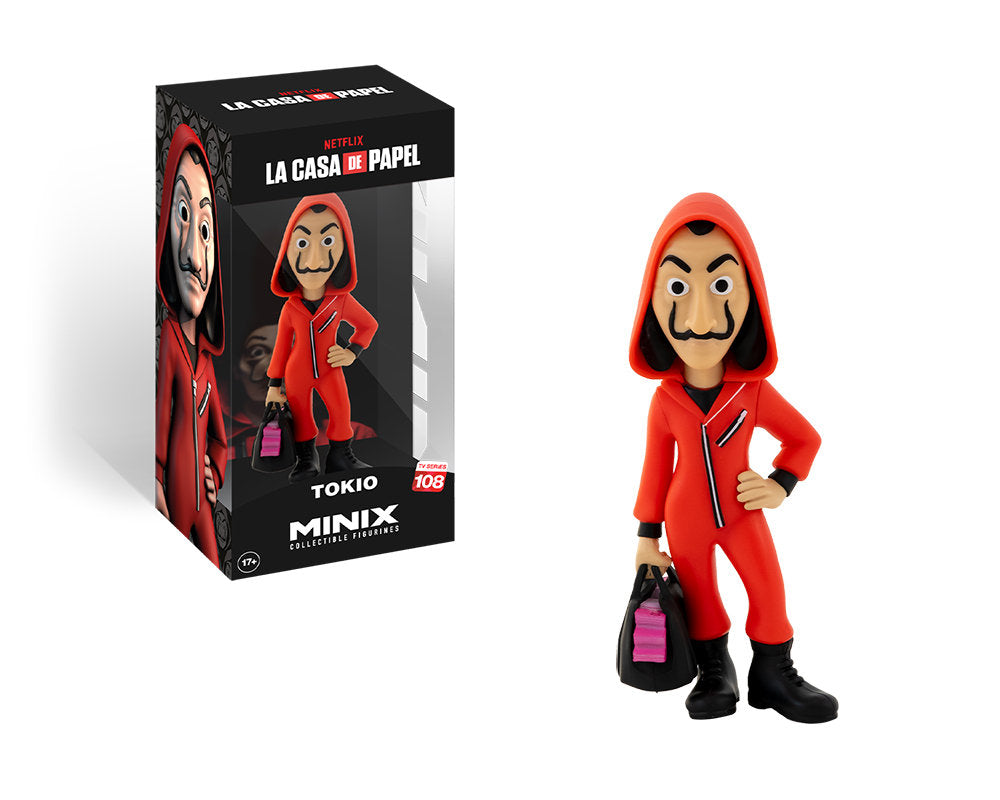 Minix - TV Series #108 - La Casa de Papel - Tokyo avec masque - Figurines PVC 12 cm