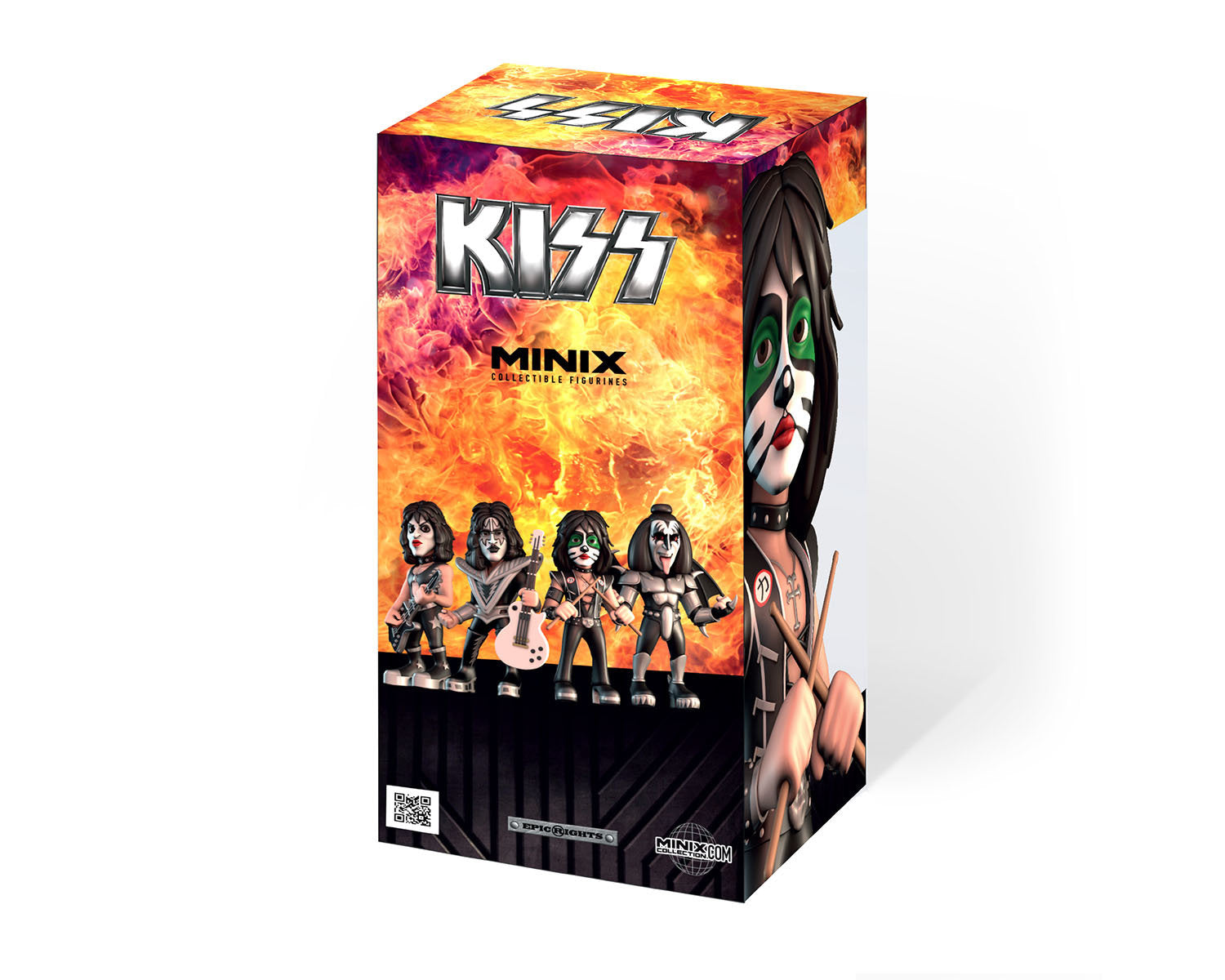 Minix - Music #102 - KISS - Cat Man - Figurines PVC 12 cm