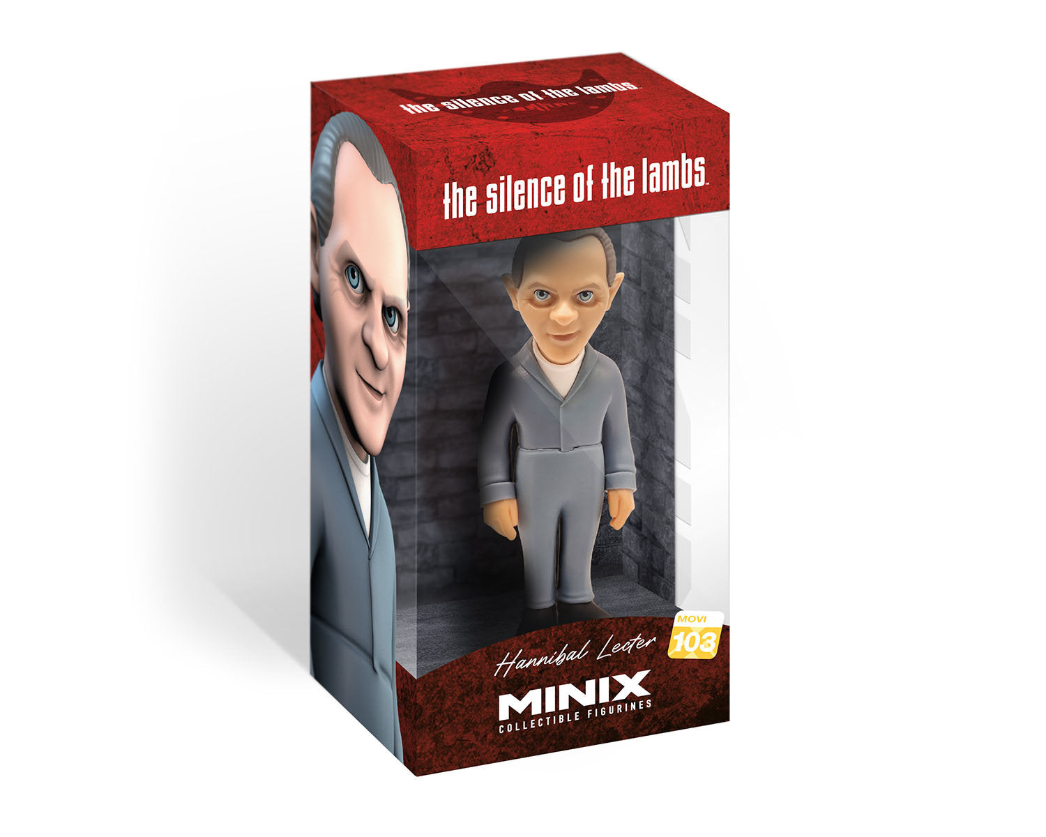 Minix - Movies #103 - Le Silence des Agneaux - Hannibal Lecter - Figurines PVC 12 cm