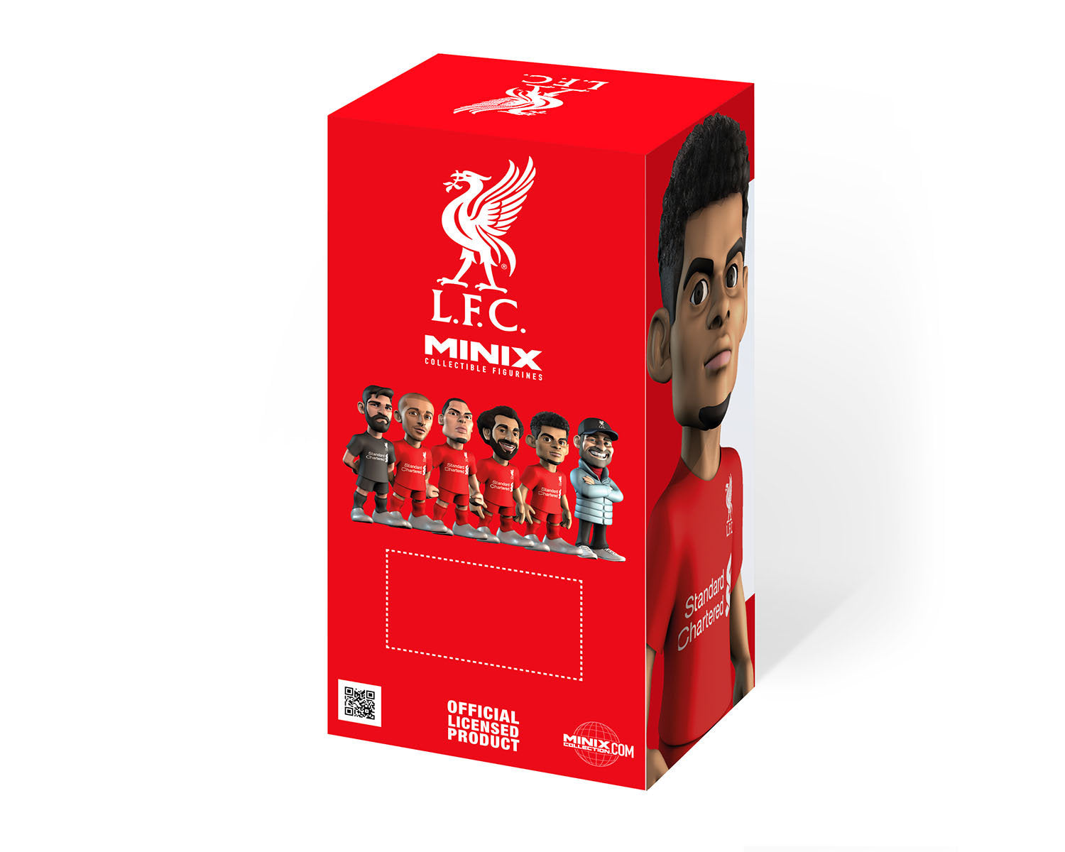 Minix - Football Stars #141 - Liverpool - Luis Diaz 23 - Figurines PVC 12 cm