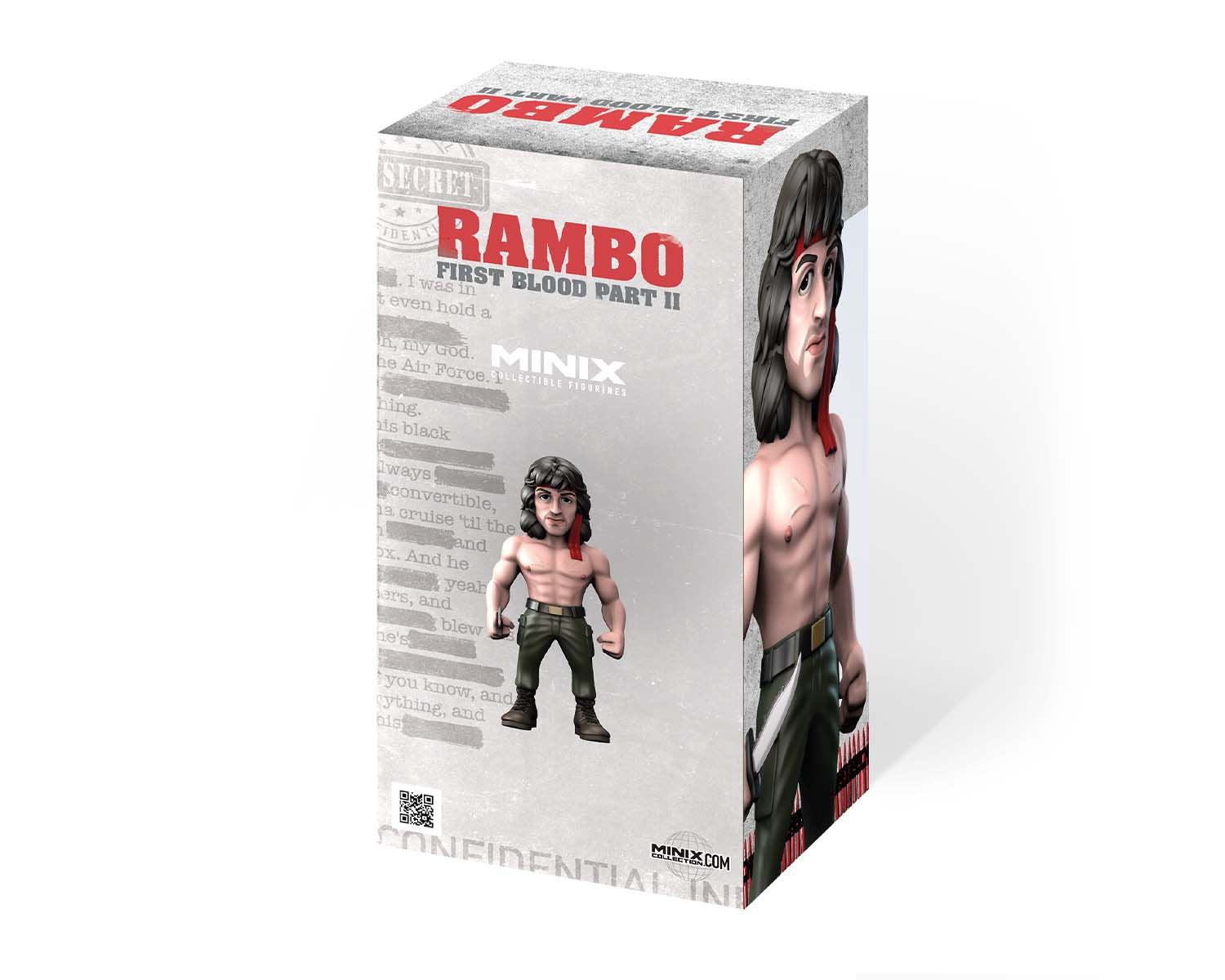 Minix - Movies #109 - Rambo - Rambo avec Bandana - Figurines PVC 12 cm