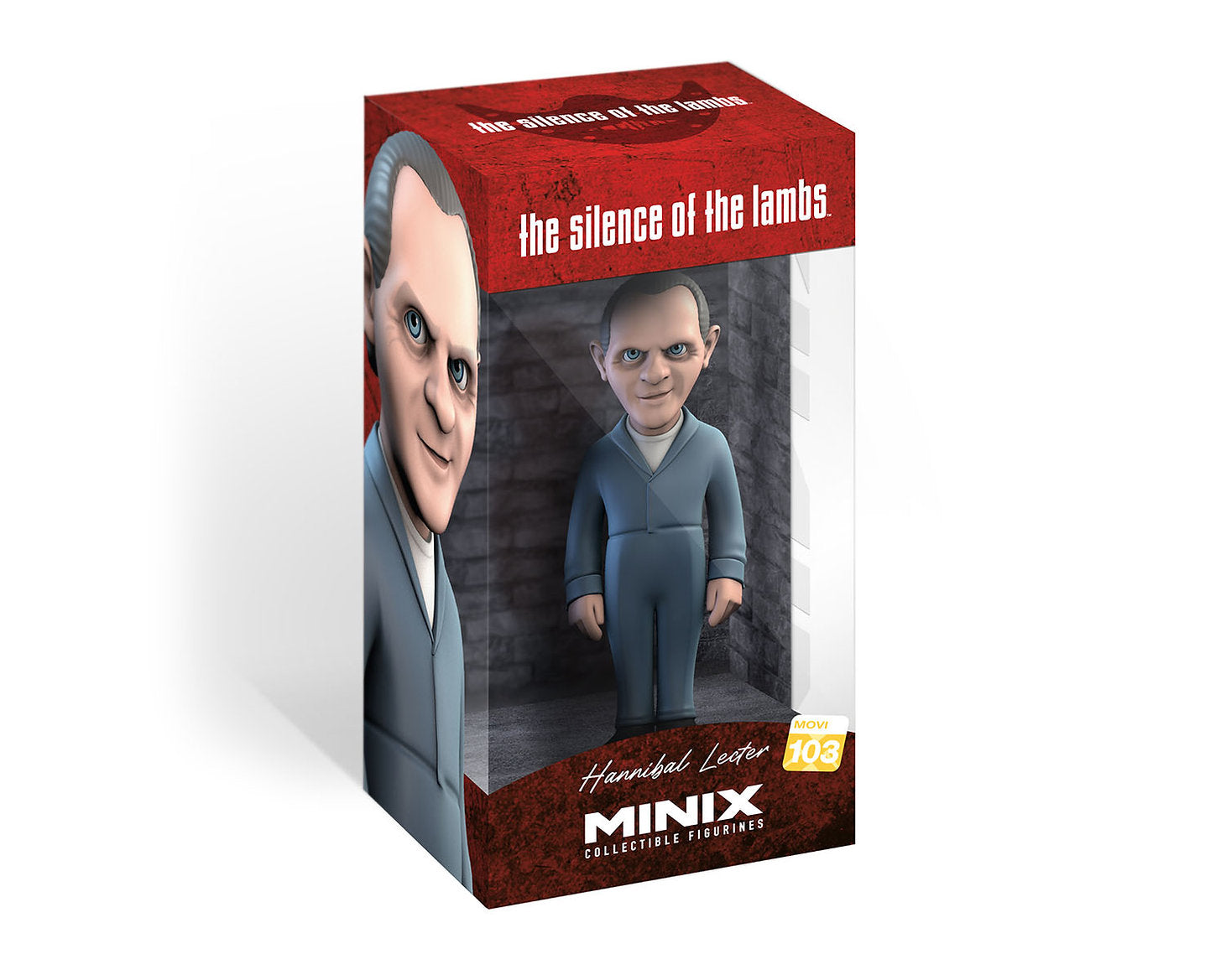 Minix -MOVIES -LE SILENCE DES AGNEAUX -HANNIBAL LECTER -Figurine -12 cm