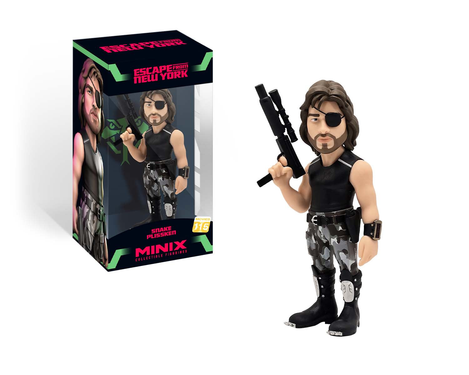 Minix - Movies #115 - Escape from New York - Snake Plissken - Figurines PVC 12 cm