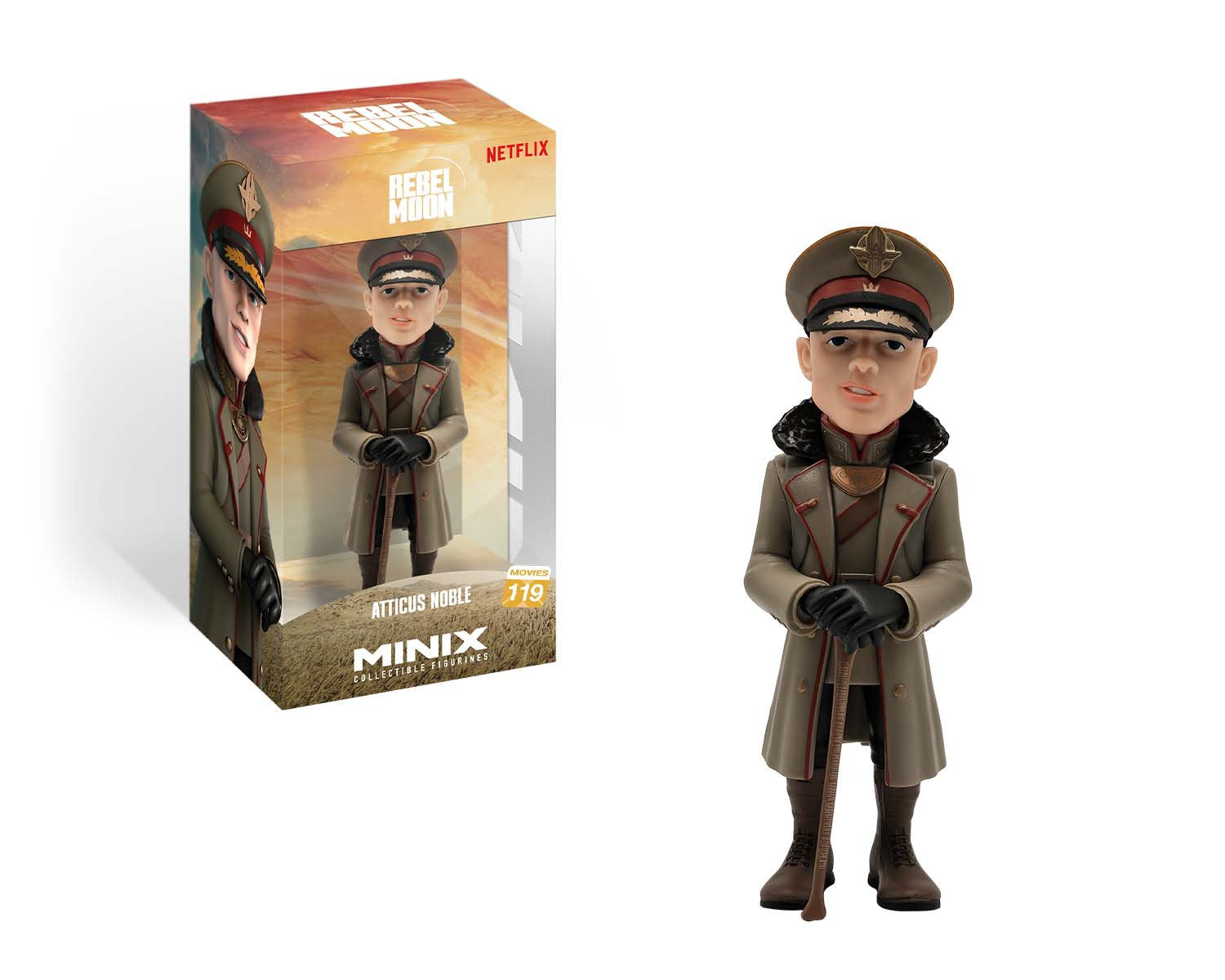 Minix - Movies #119 - Rebel Moon - Amiral Noble - Figurines PVC 12 cm