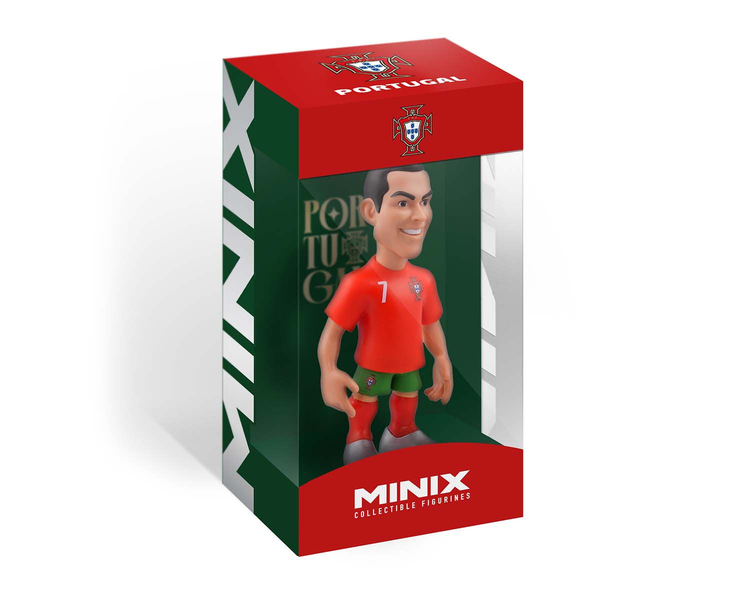 Minix - Football Stars #7 - Portugal - Cristiano Ronaldo CR7 - Figurines PVC 12 cm