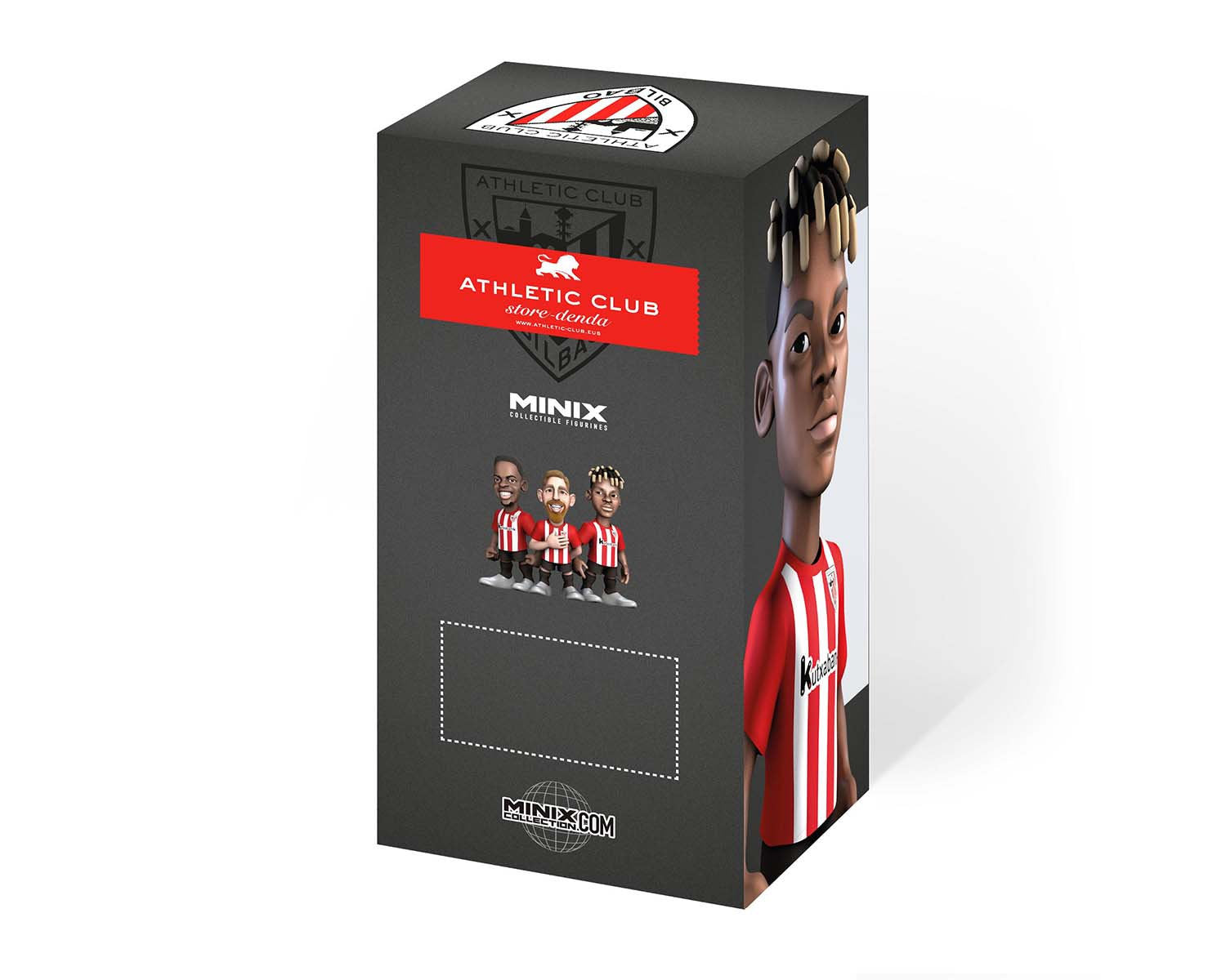 Minix - Football Stars #130 - Athletic Bilbao- Nico Williams Junior 11 - Figurines PVC 12 cm