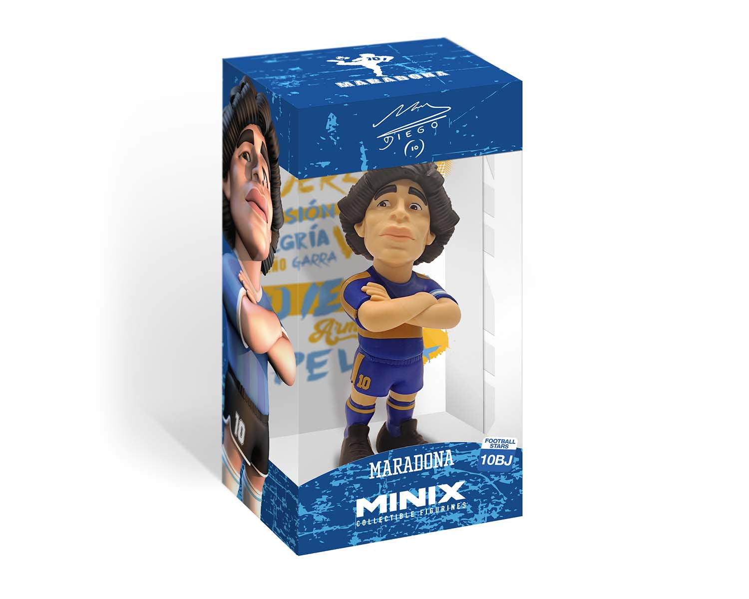 Minix - Football Legends #10BJ - Maradona Boca Juniors - Figurines PVC 12 cm