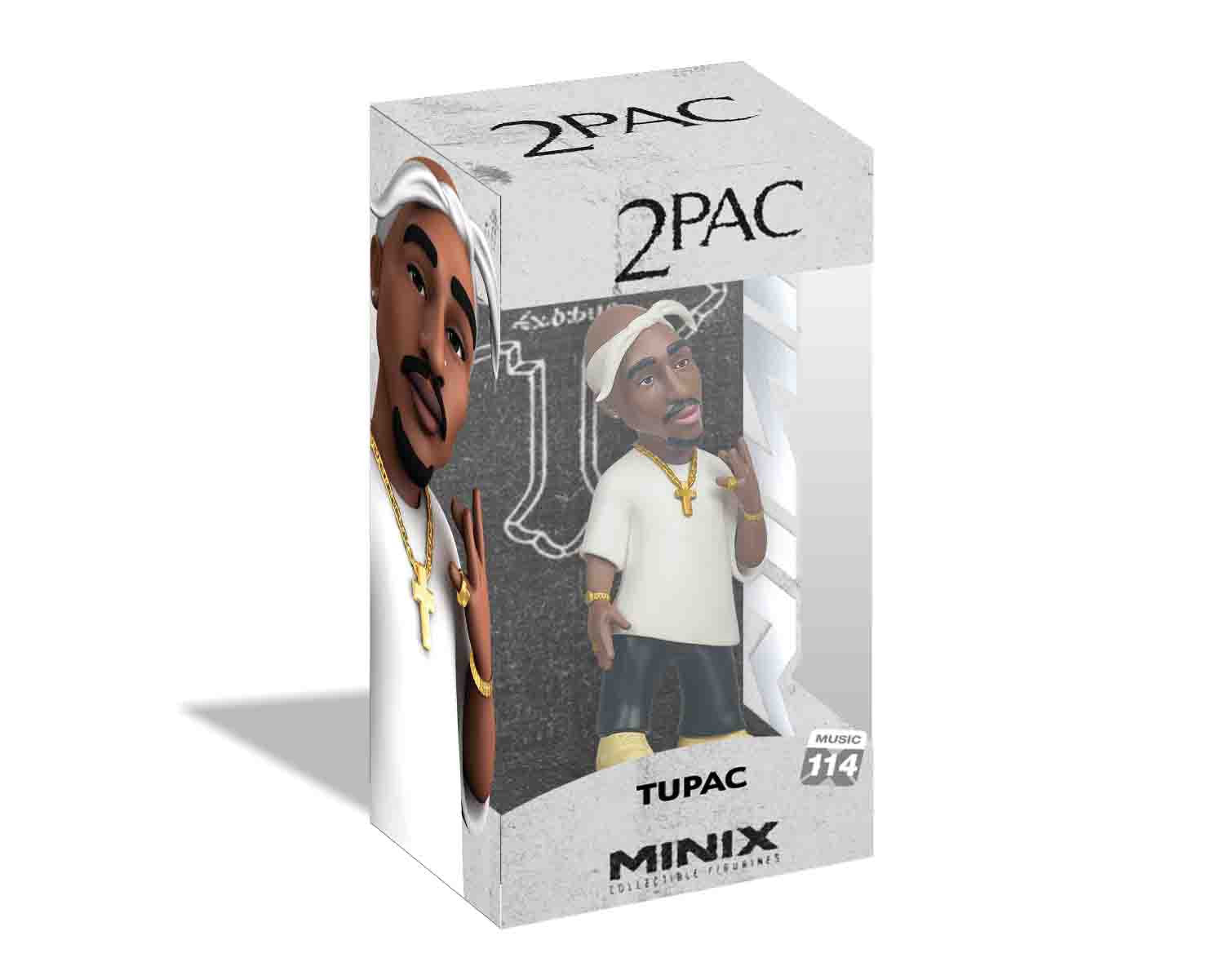 Minix - Music #114 - Tupac - Figurines PVC 12 cm