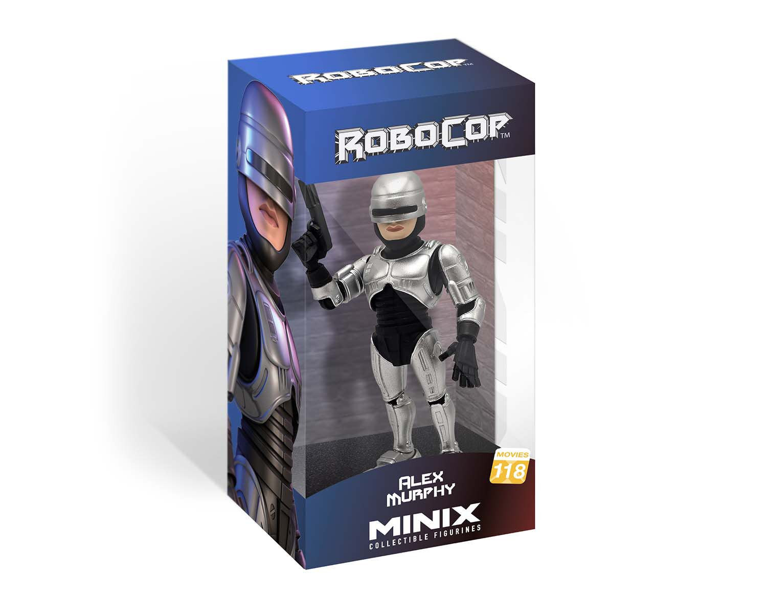 Minix - Movies #118 - Robocop - Alex Murphy - Figurines PVC 12 cm