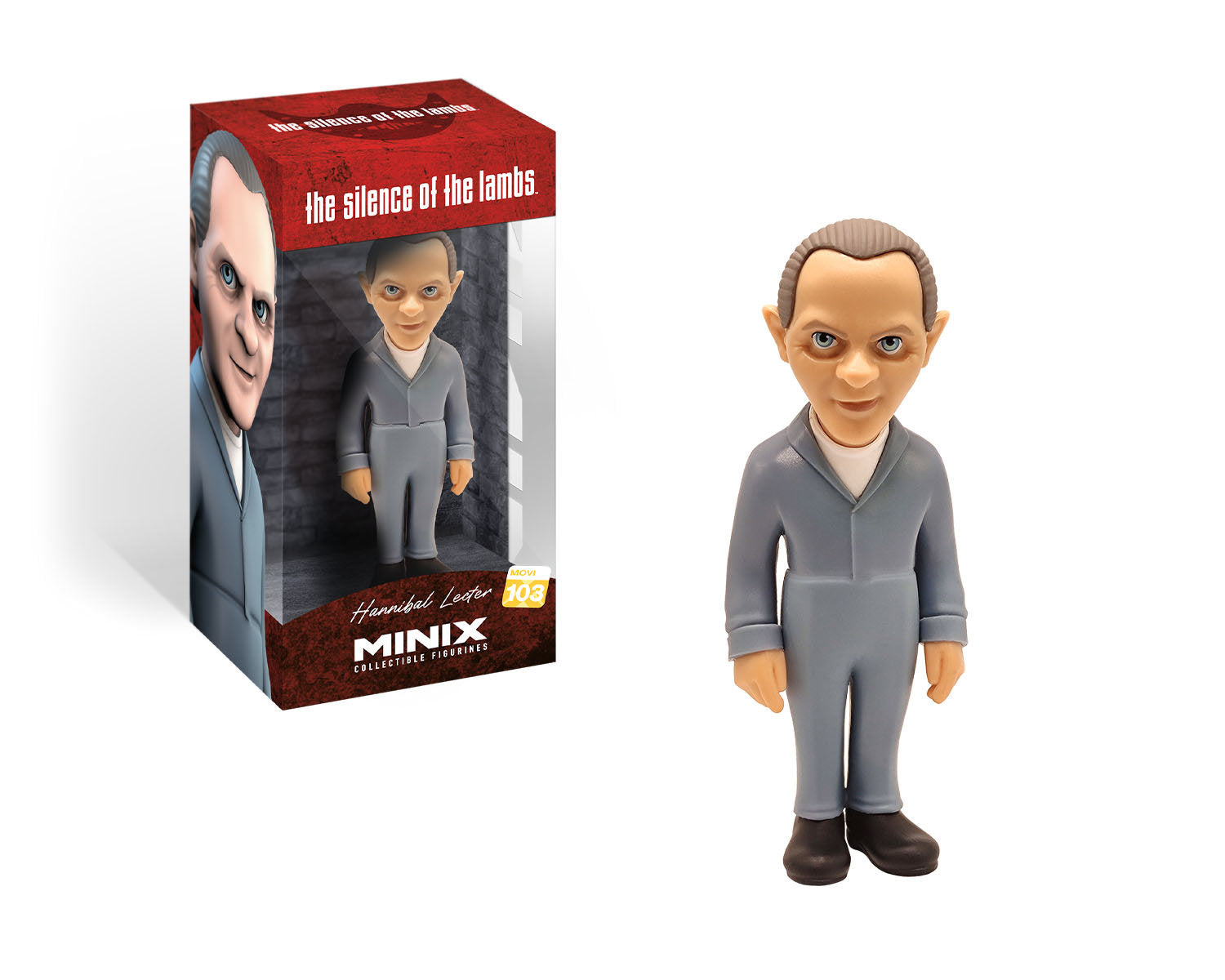 Minix - Movies #103 - Le Silence des Agneaux - Hannibal Lecter - Figurines PVC 12 cm