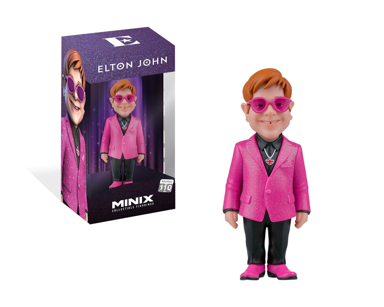 Minix - Music #110 - Elton John - Queen Jubilee 2012 - Figurines PVC 12 cm