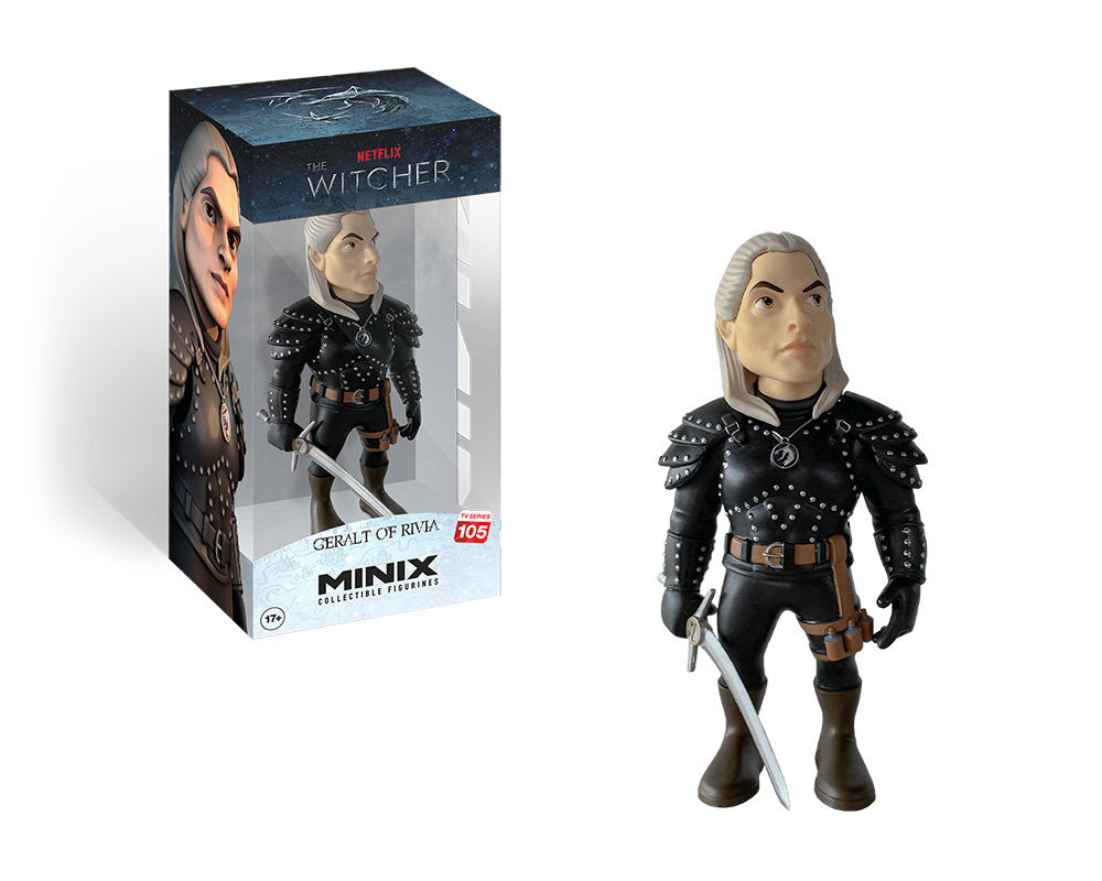 Minix - TV Series #105 - The Witcher - Geralt de Riv - Figurines PVC 12 cm