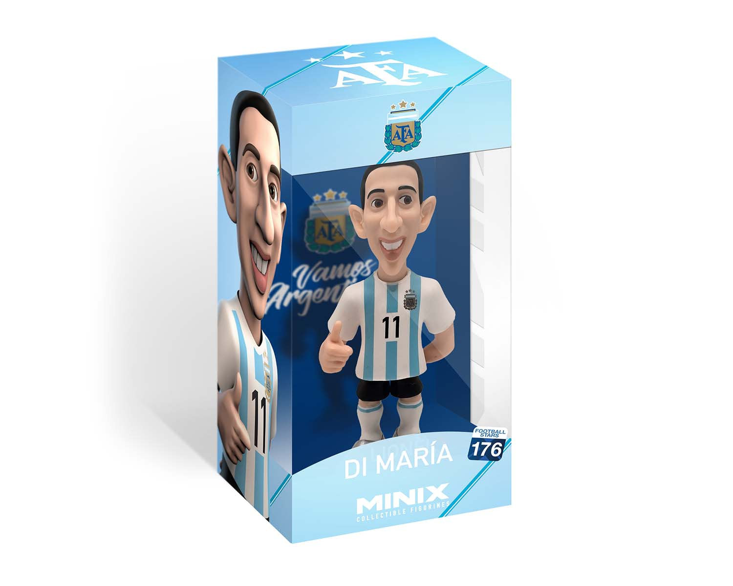 Minix - Football Stars #176 - Argentine - Angel Di Maria 11 - Figurines PVC 12 cm