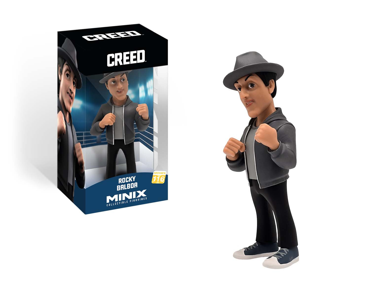 Minix - Movies #116 - Creed - Rocky Chapeau et veste cuir - Figurines PVC 12 cm