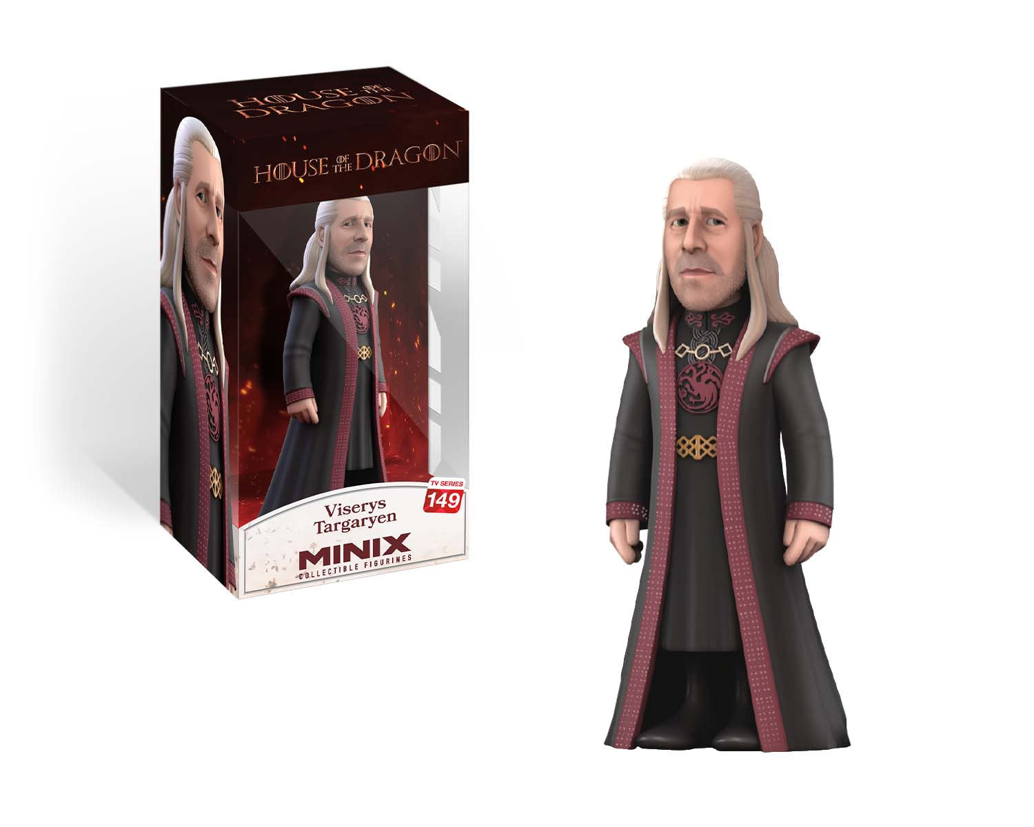 Minix - TV Series #149 - House Of The Dragon - Viserys Targaryen - Figurines PVC 12 cm