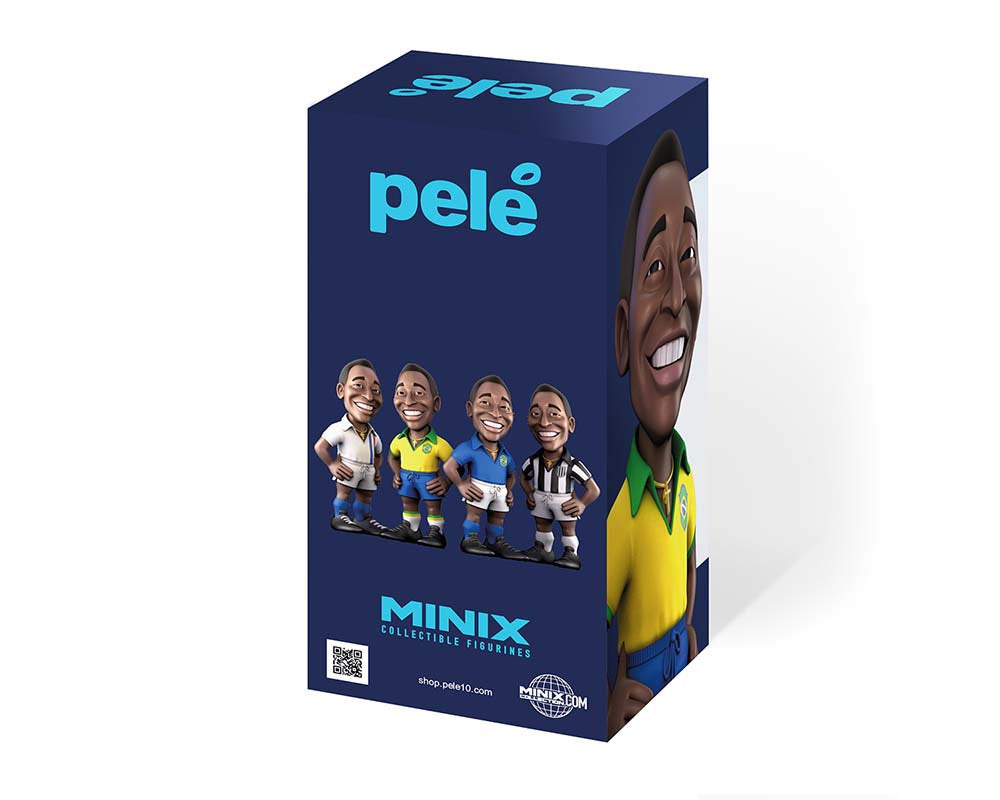 Minix - Football Legends #110A - Brazil 1st Kit Pele - Figurines PVC 12 cm