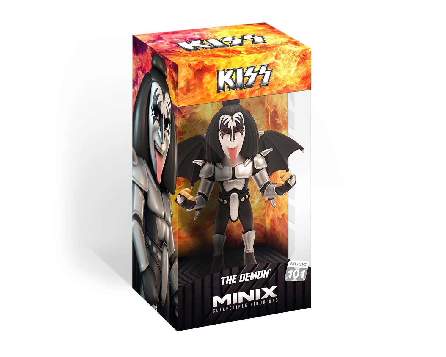 Minix - Music #101 - KISS - The Demon - Figurines PVC 12 cm